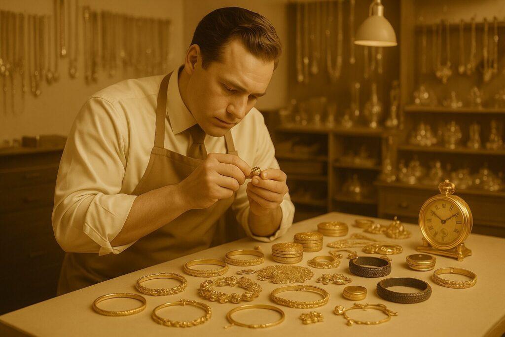 Edelmetallhandel schmuckankauf uhrenankauf in der Praxis bei Sorium Edelmetalle GmbH