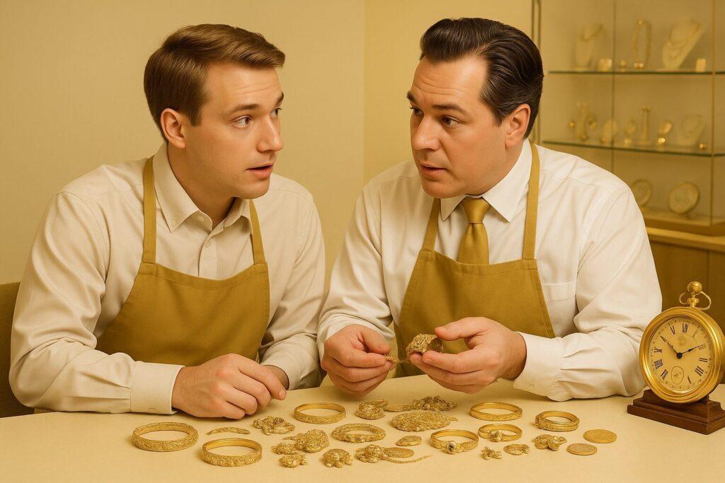 Edelmetallhandel schmuckankauf uhrenankauf Umsetzung bei Sorium Edelmetalle GmbH